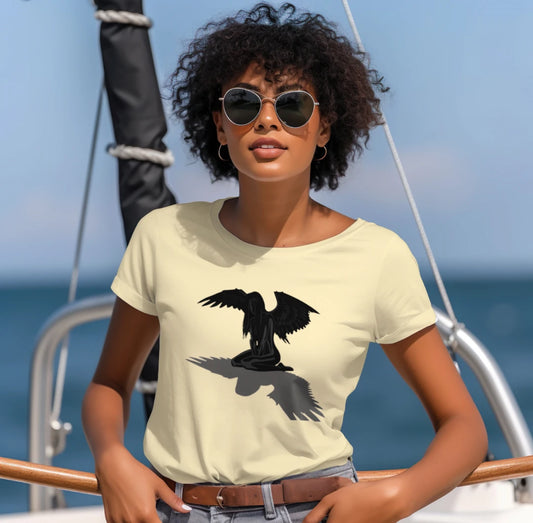 Fallen Angel Dark Shadow Unisex Triblend Short-Sleeve T-Shirt