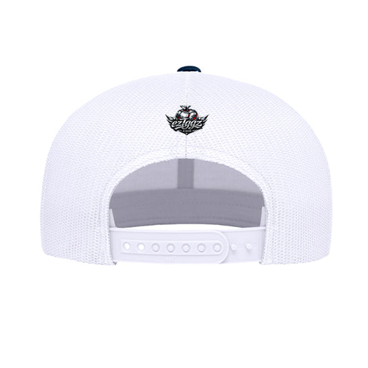 Navy/ White - 6609 - BACK
