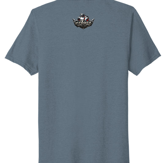 Steel Blue Heather - PC330 - BACK