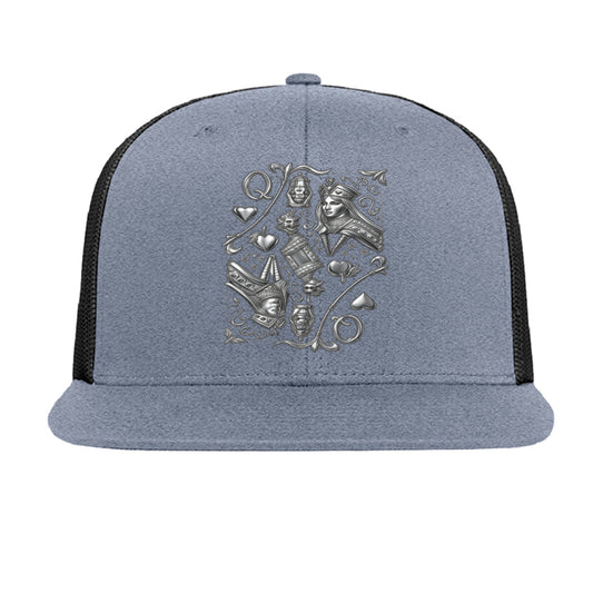 Heather Grey/ Black - 6609 - FRONT