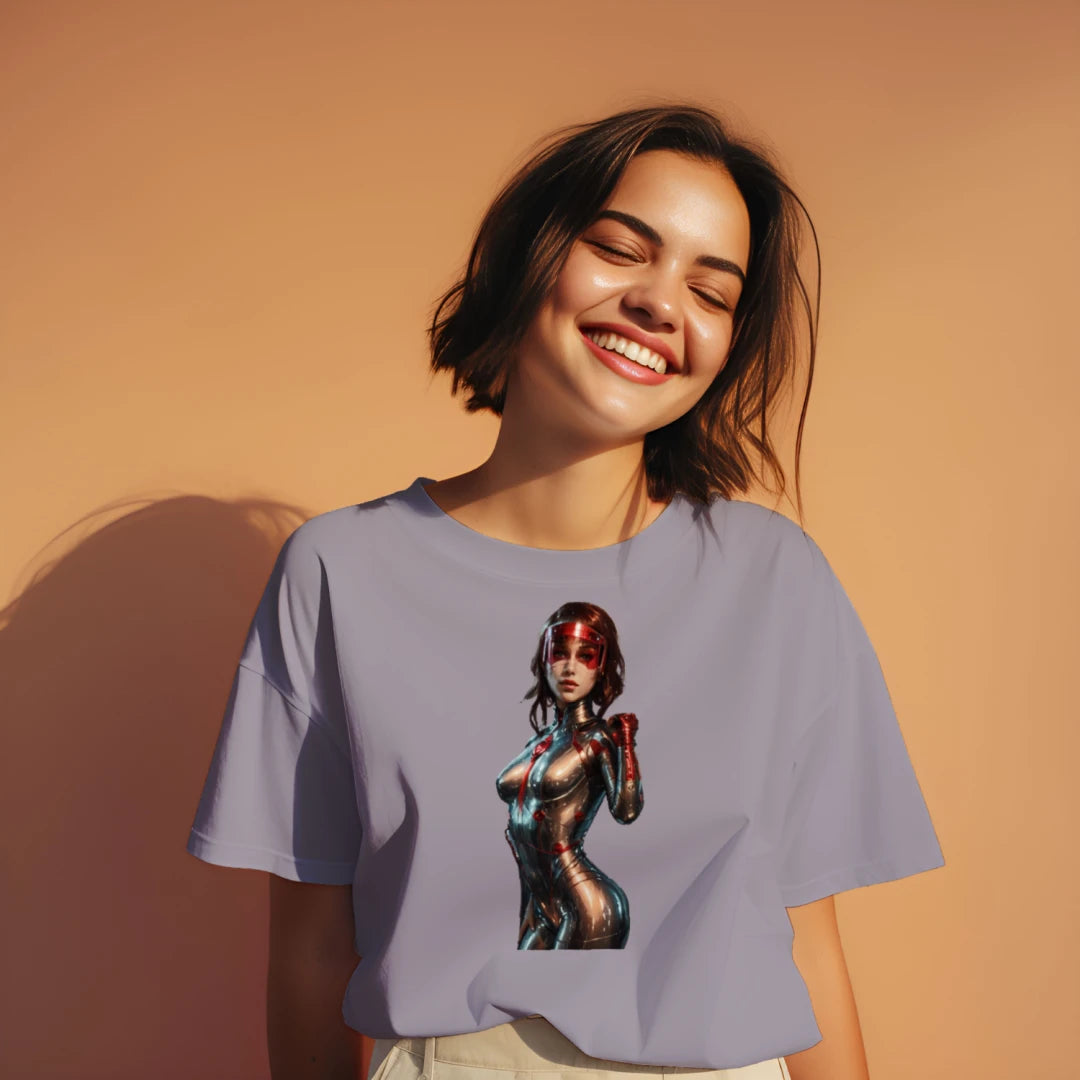 AB'Ville Cutie 2 Women's Baby Rib Cropped Tee