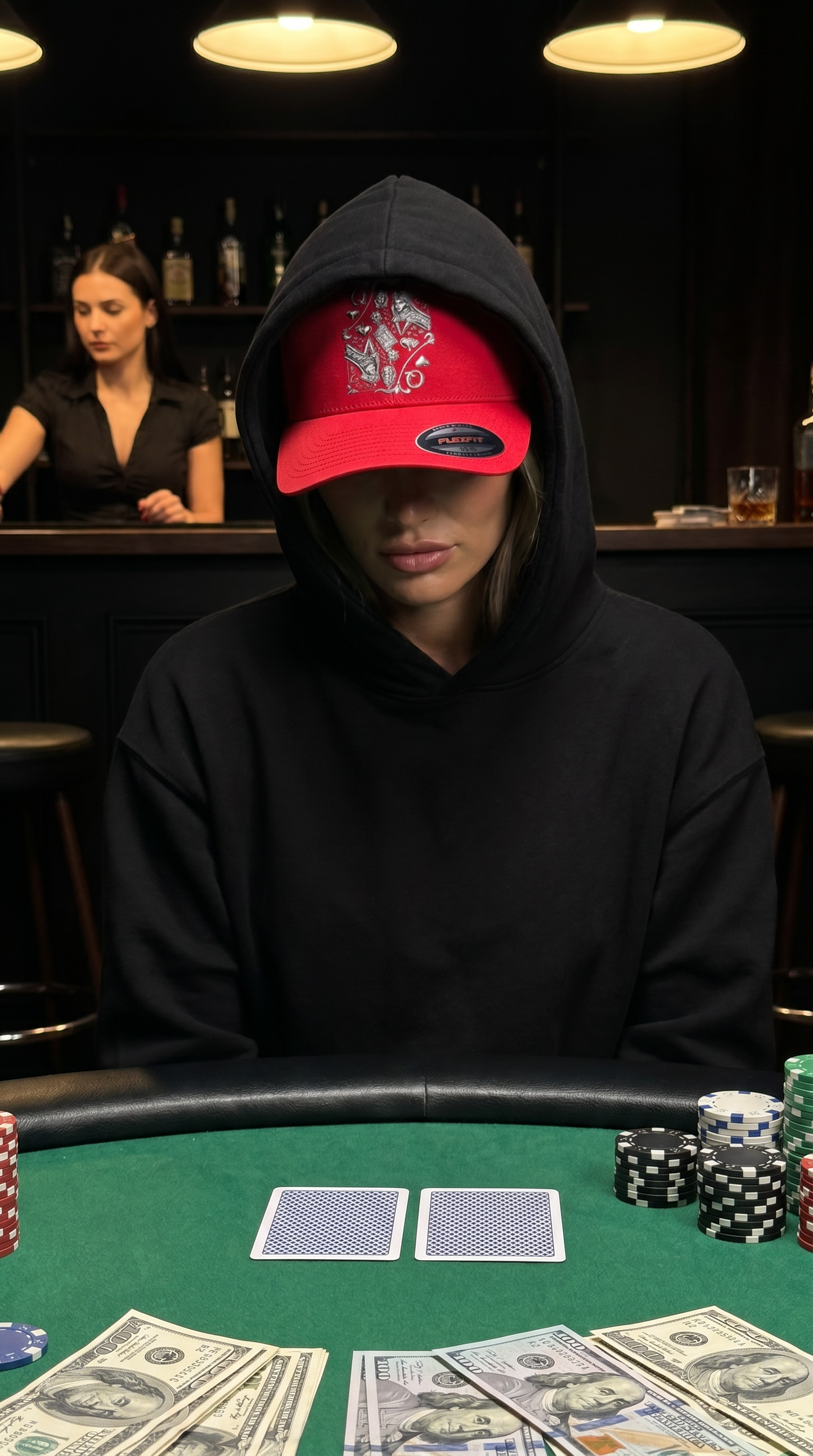 Apple Bottom Queen of Hearts Chr Flexfit Cap