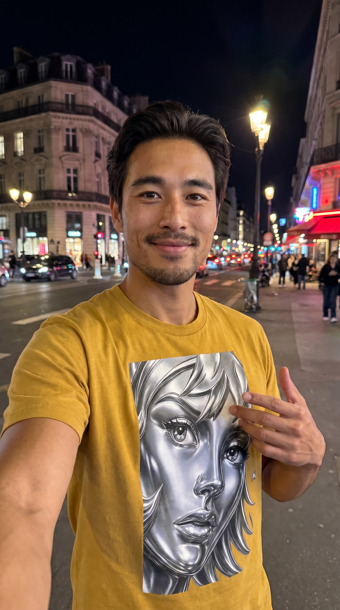 AB'Ville Cutie The Look Chrome Tri-Blend Tee