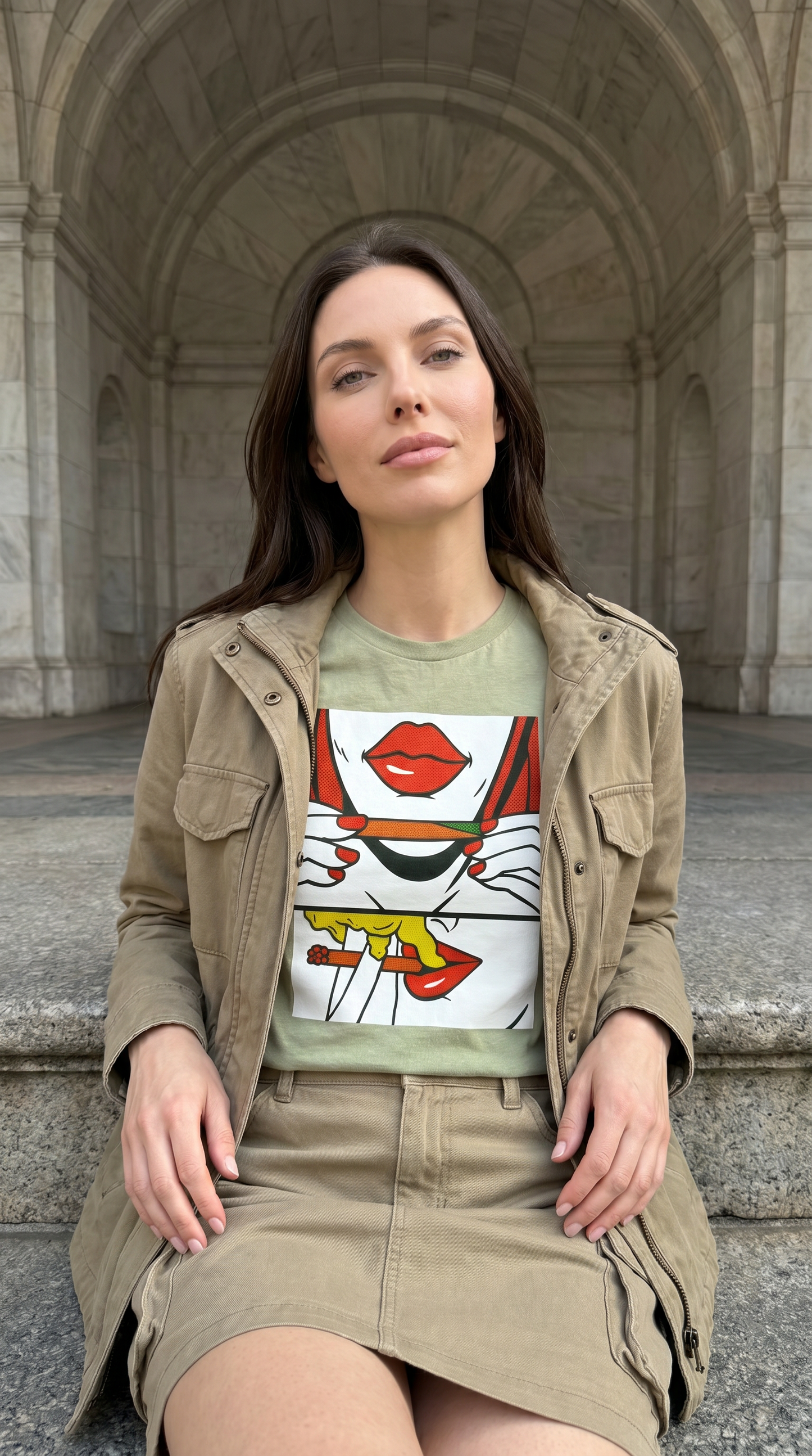 Spin It, Spark It, Smoke It! Unisex Poly-Rich T-Shirt