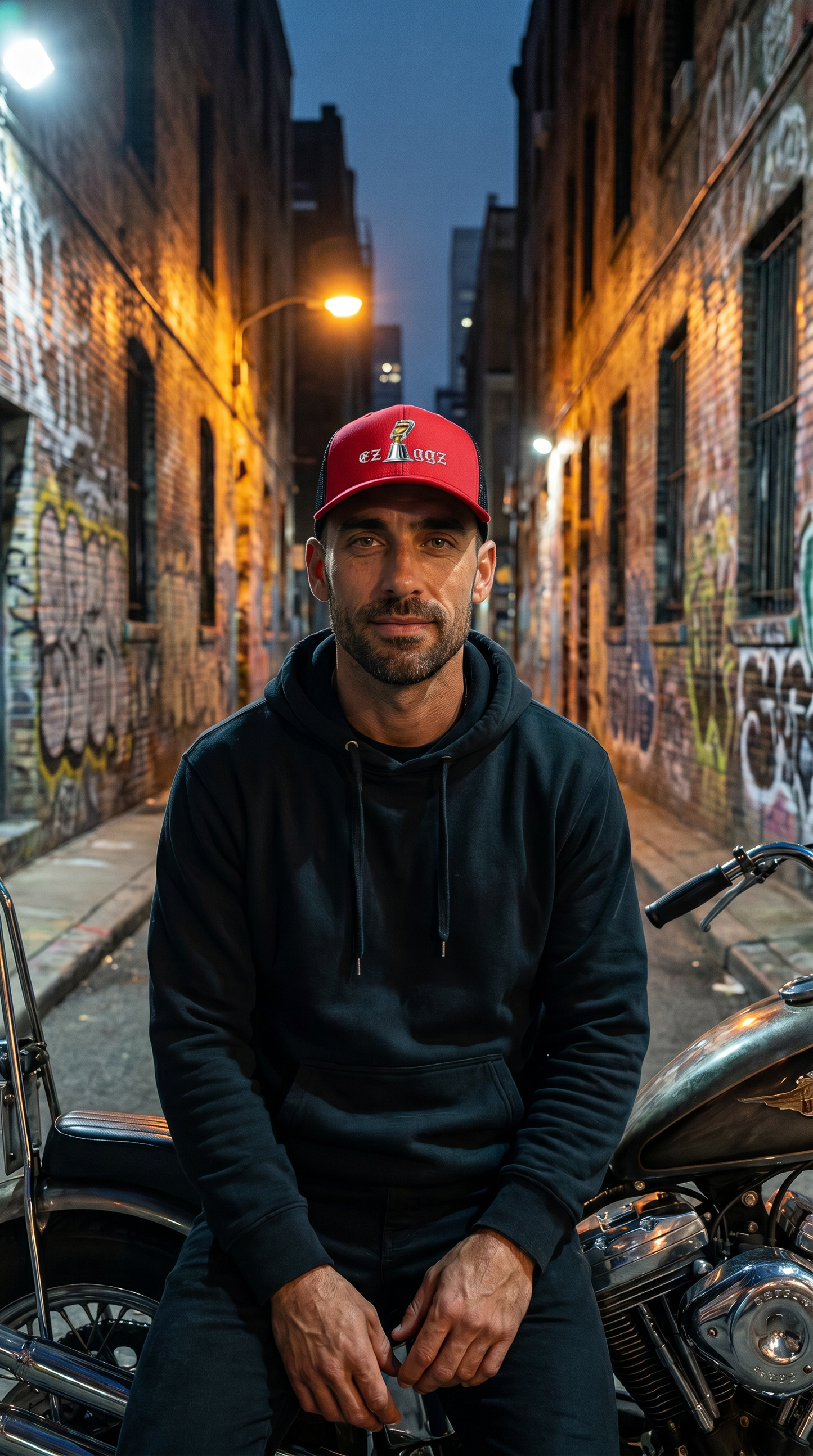 ezIggz Logo Titanium Adult 6-Panel Trucker Cap