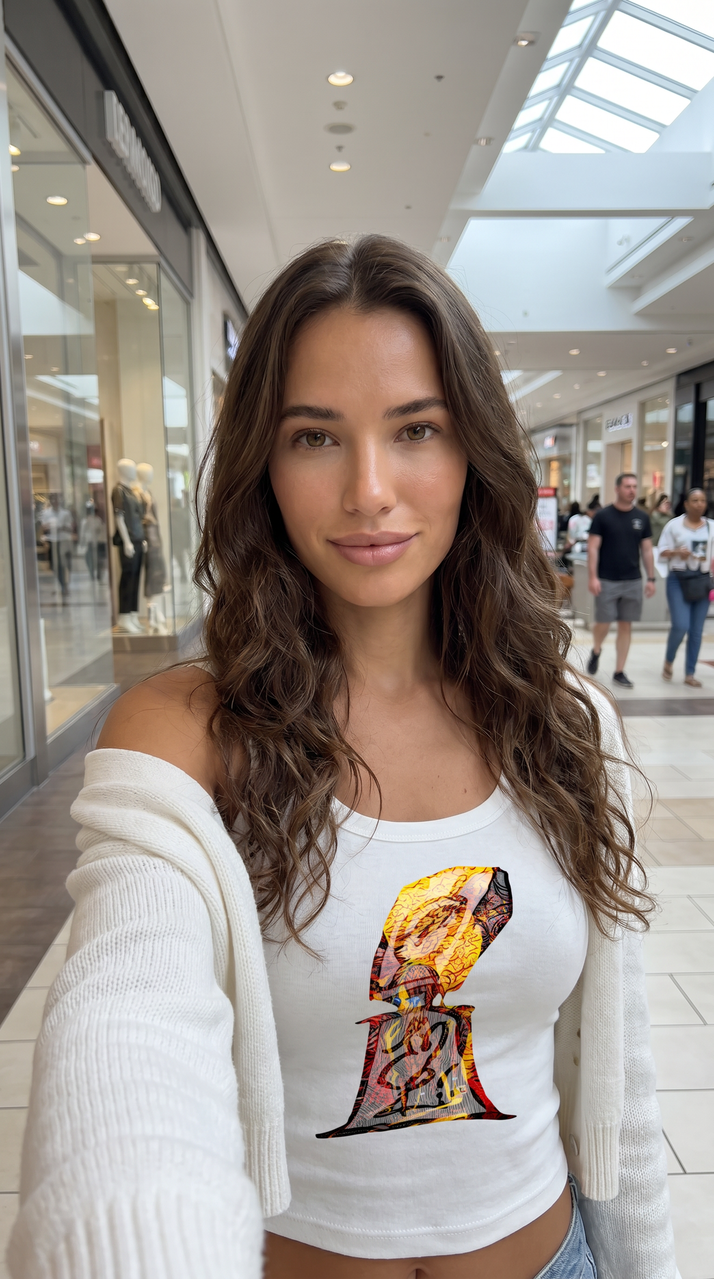 ezIggz Logo & The Fallen Angel Ladies' Scoop Tank