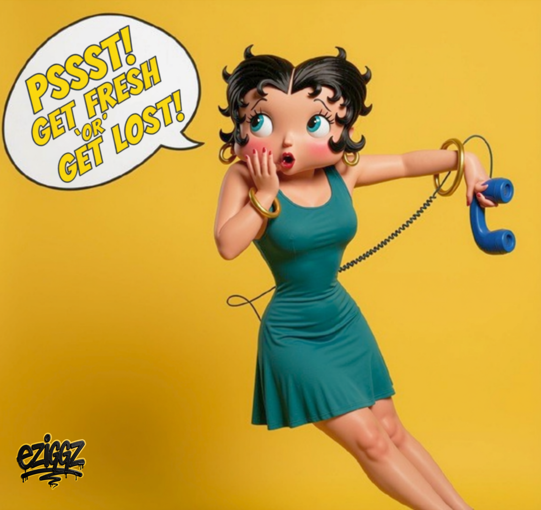 Betty Boop Attitude by ezIggz