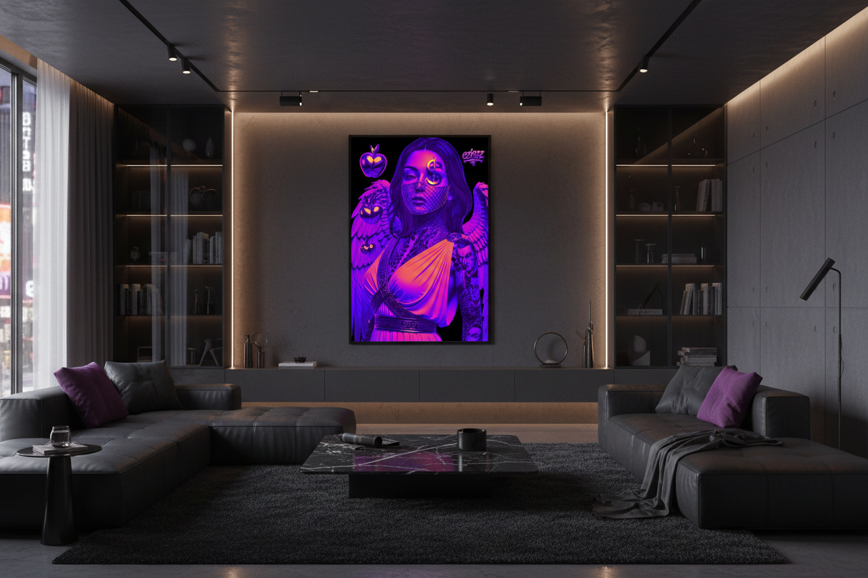 AB'ville Seraph – Styled Room Mockup