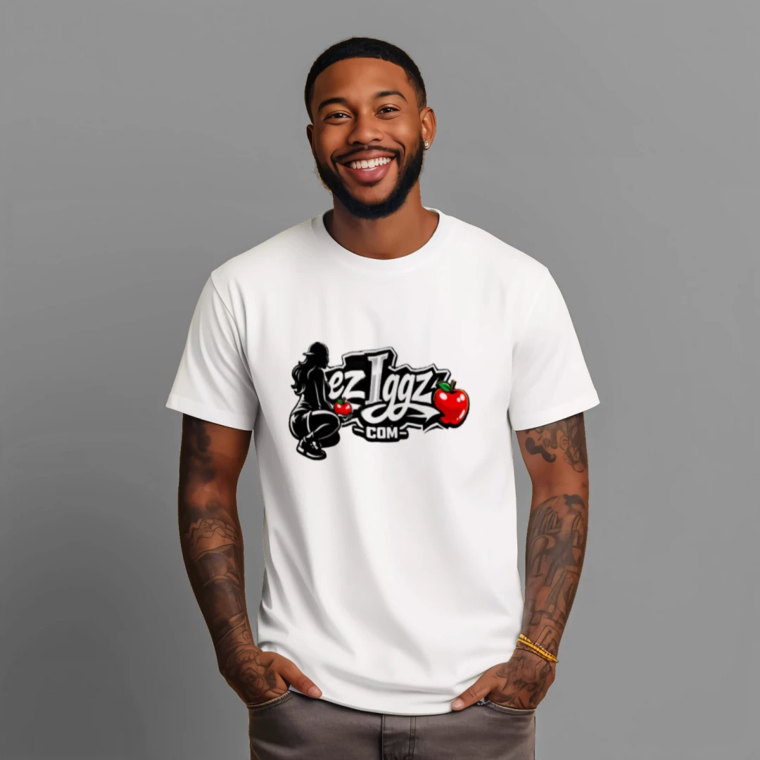 ezIggz.com logo silhouette Port & Company ® Tri-Blend Tee. PC330
