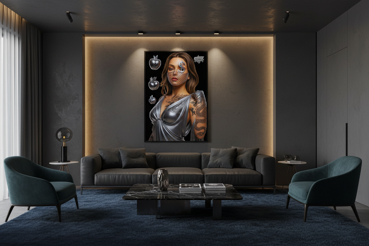 Dark Room Mockup