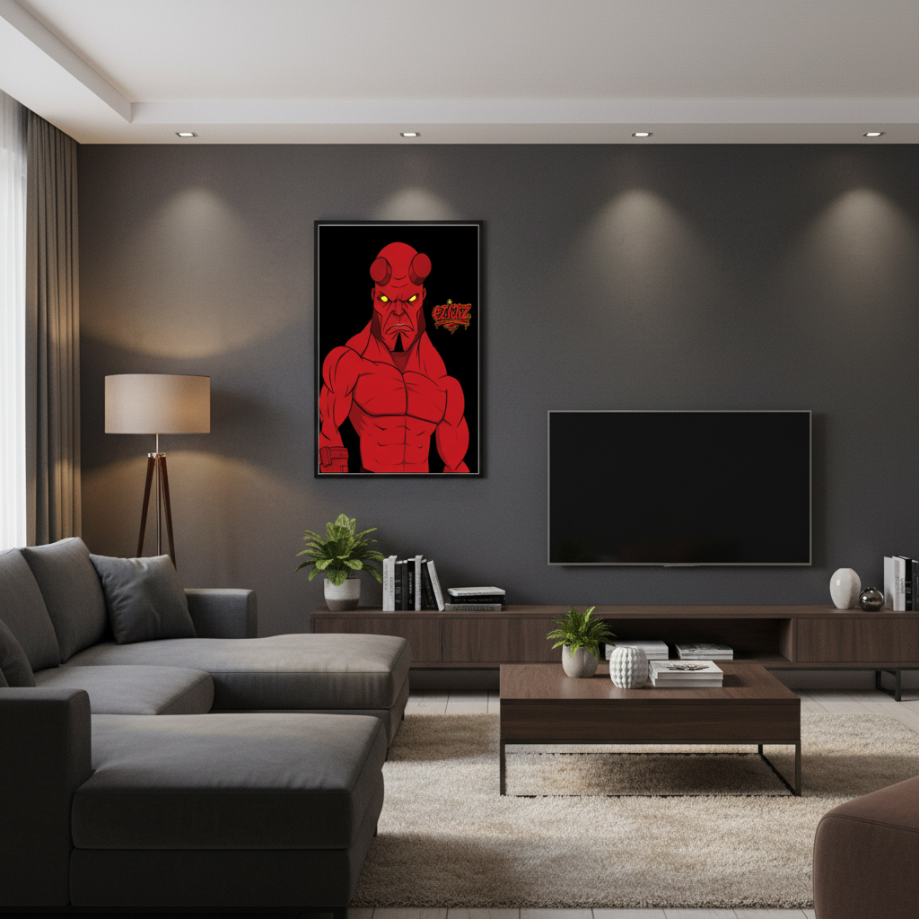 Living Room Mockup
