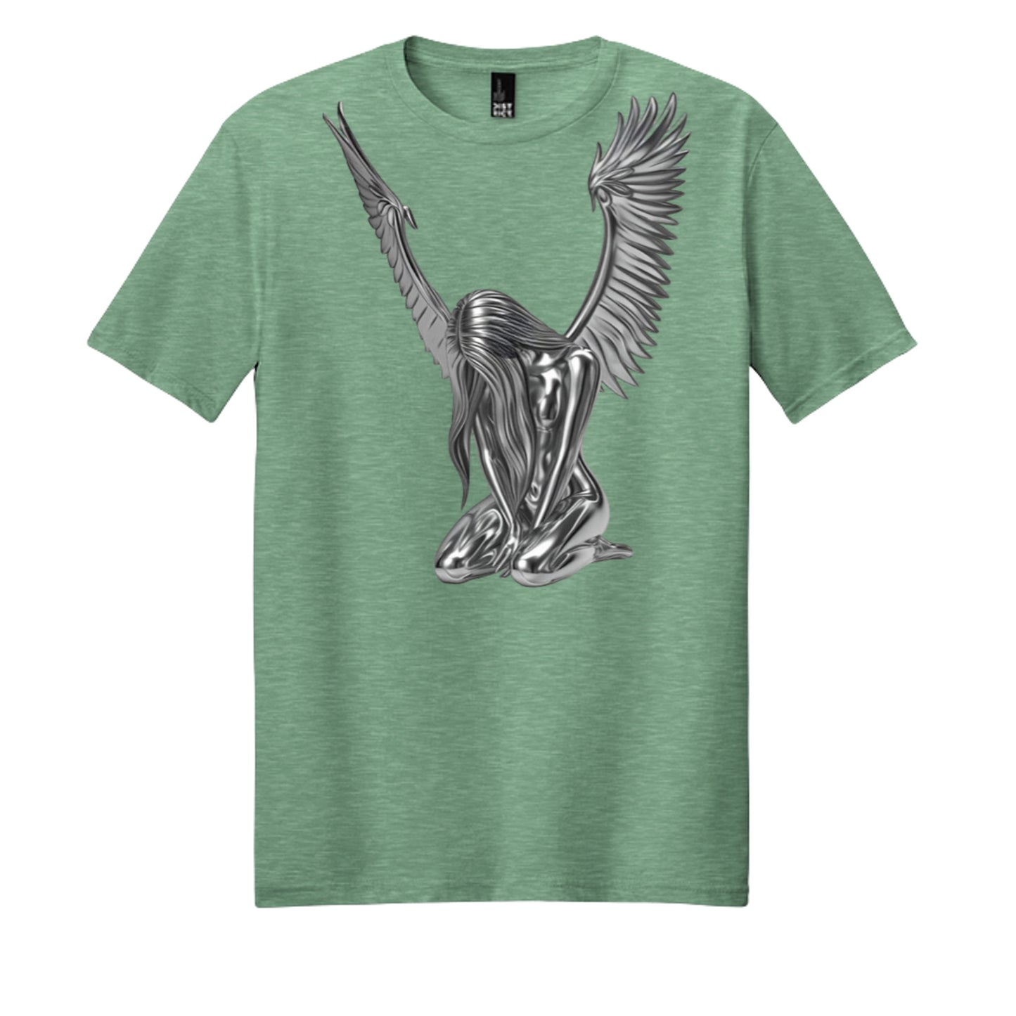 Heathered Dusty Sage - DM108 - FRONT