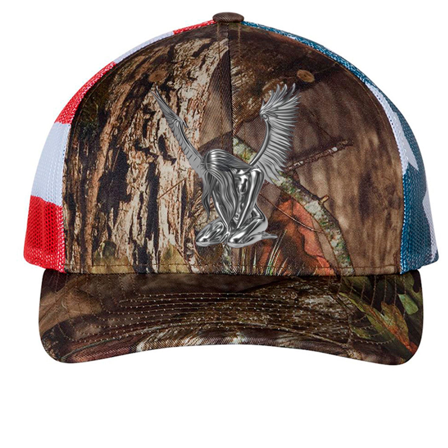 Mossy Oak Break-Up Country/ Stars & Stripes - 112PM - FRONT