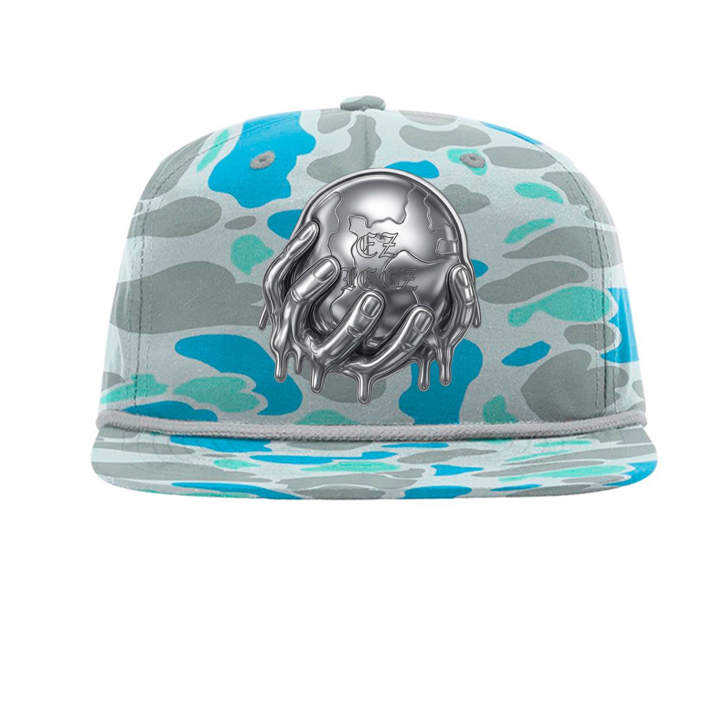 Saltwater Duck Camo/ Charcoal - 256P - FRONT