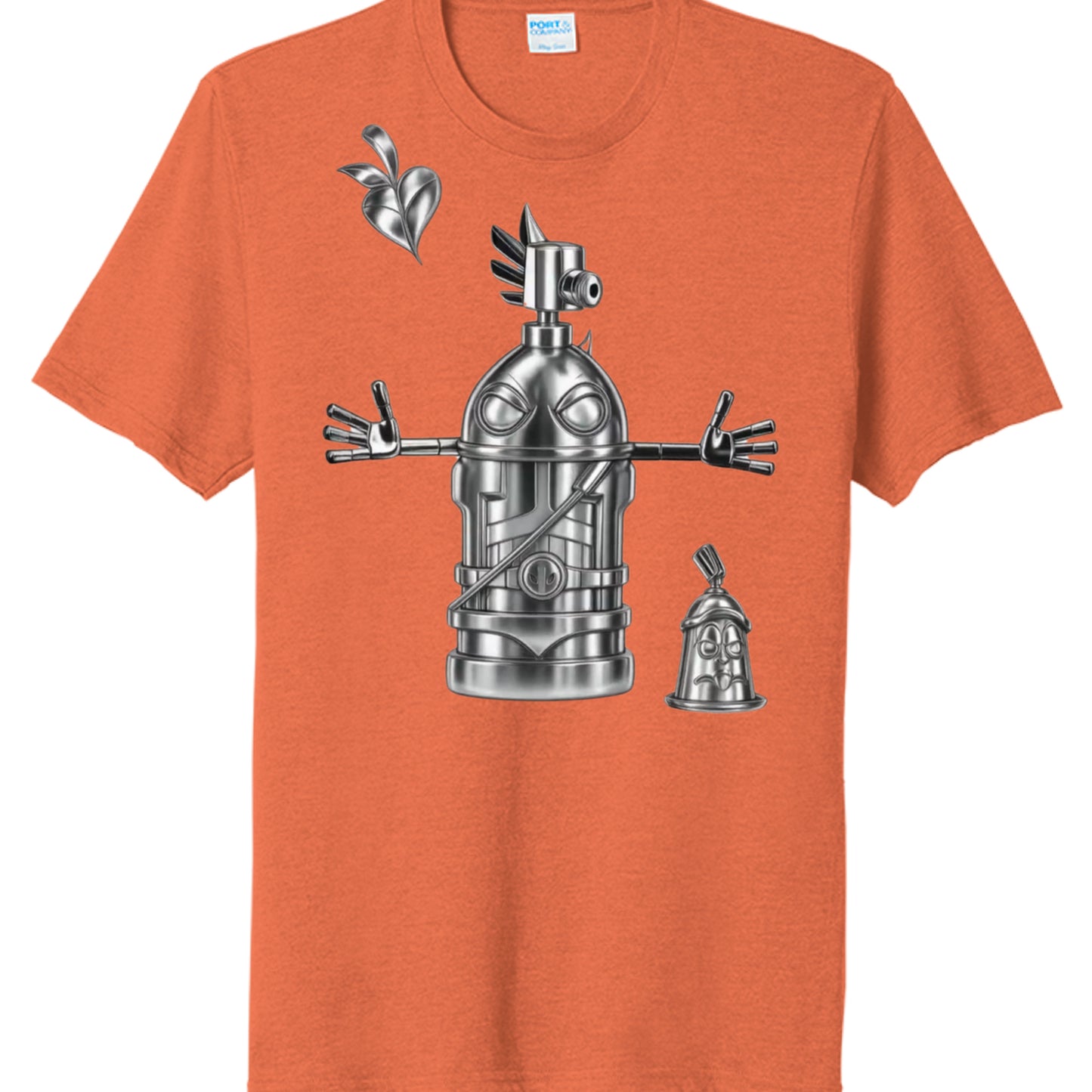 Deep Orange Heather - PC330 - FRONT