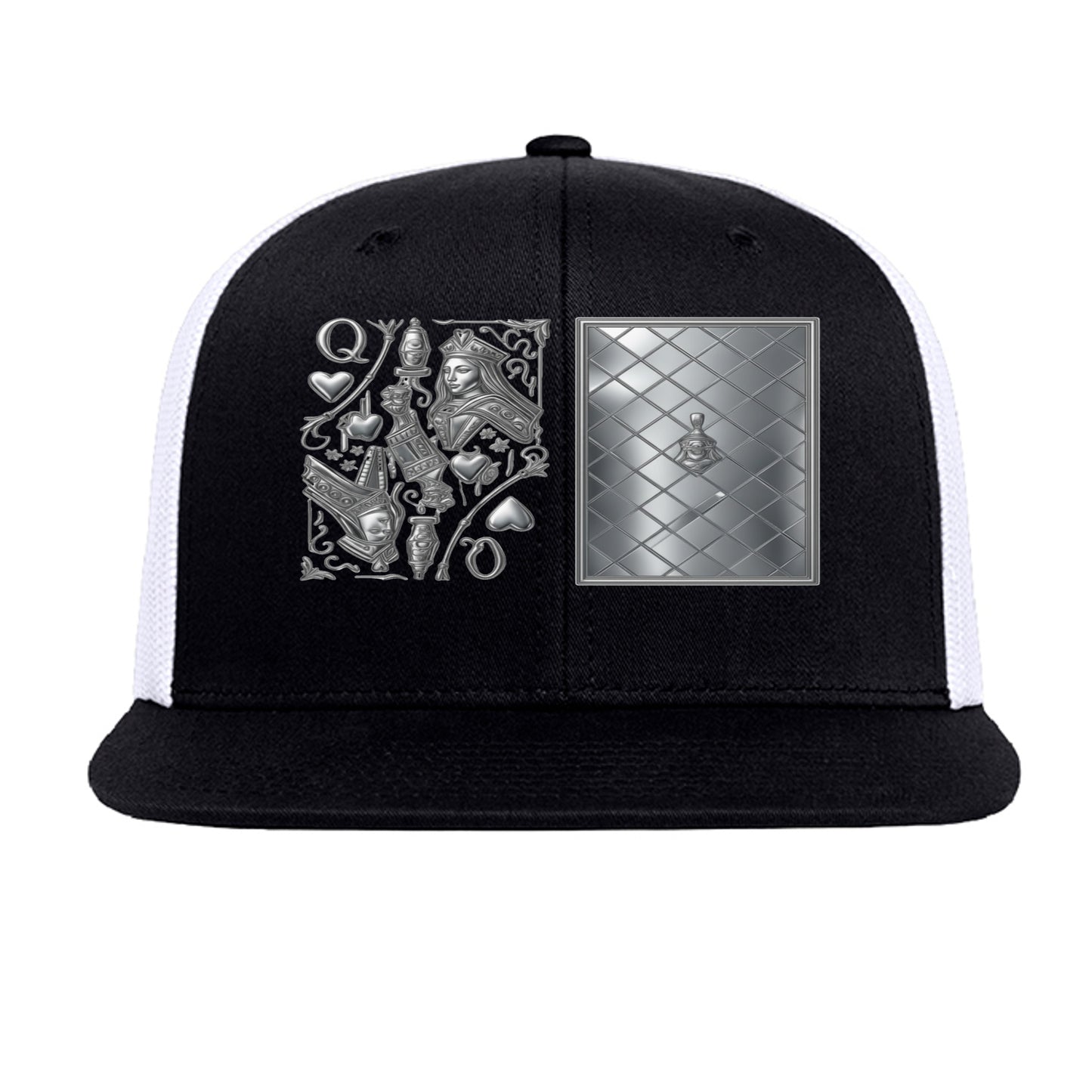 Black/ White - 6609 - FRONT