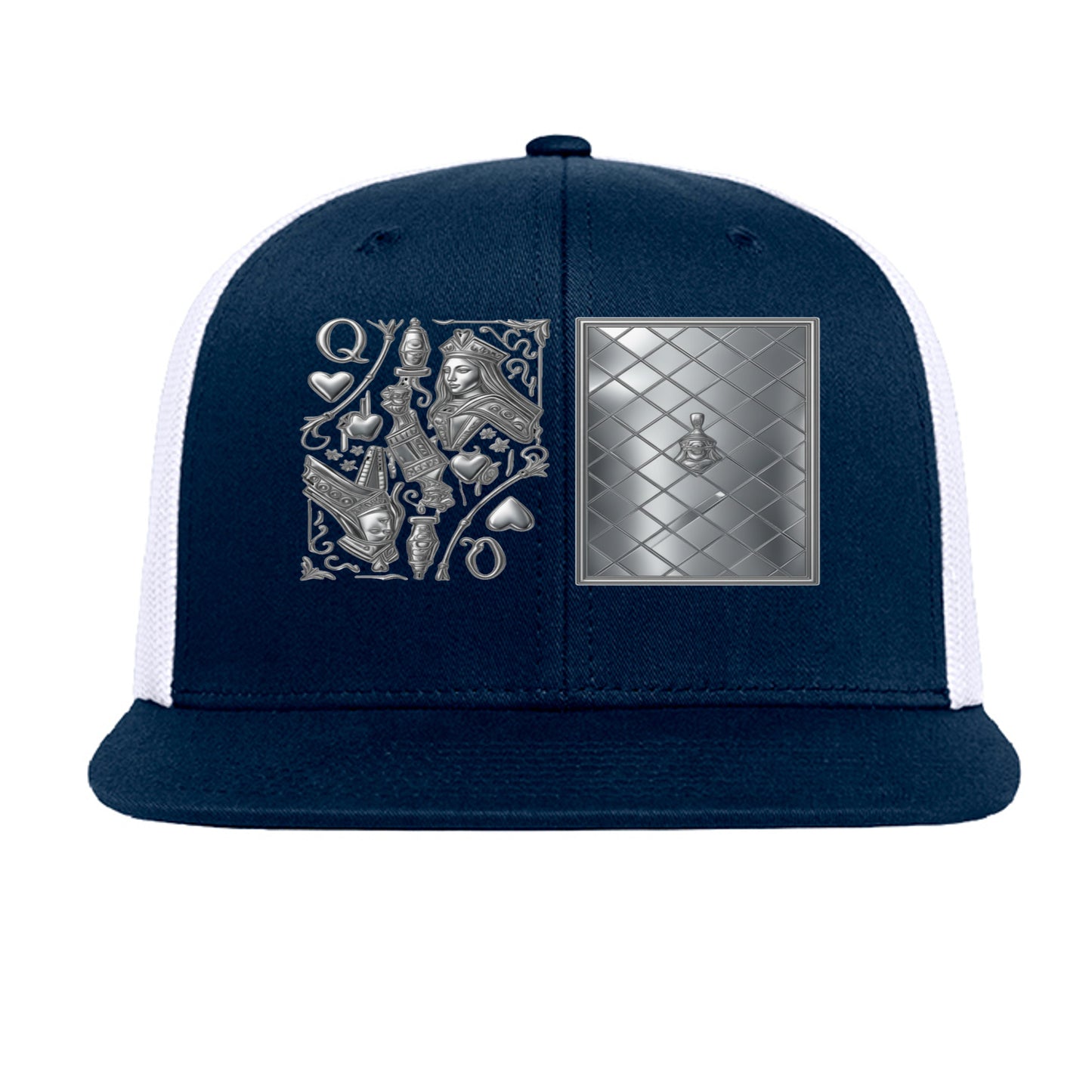 Navy/ White - 6609 - FRONT