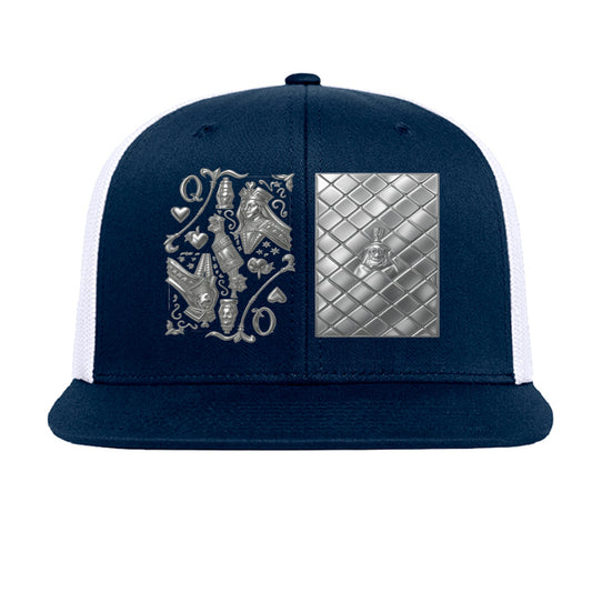 Navy/ White - 6609 - FRONT