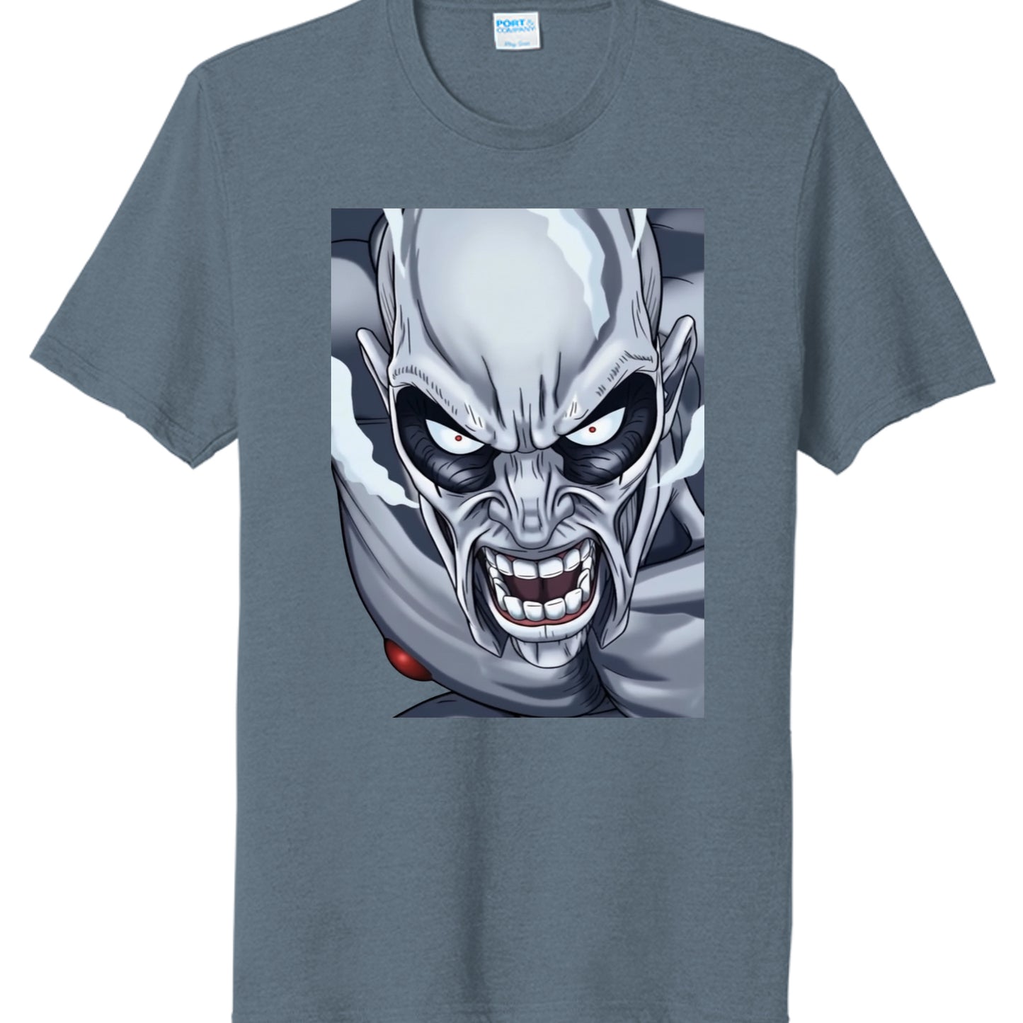 Steel Blue Heather - PC330 - FRONT