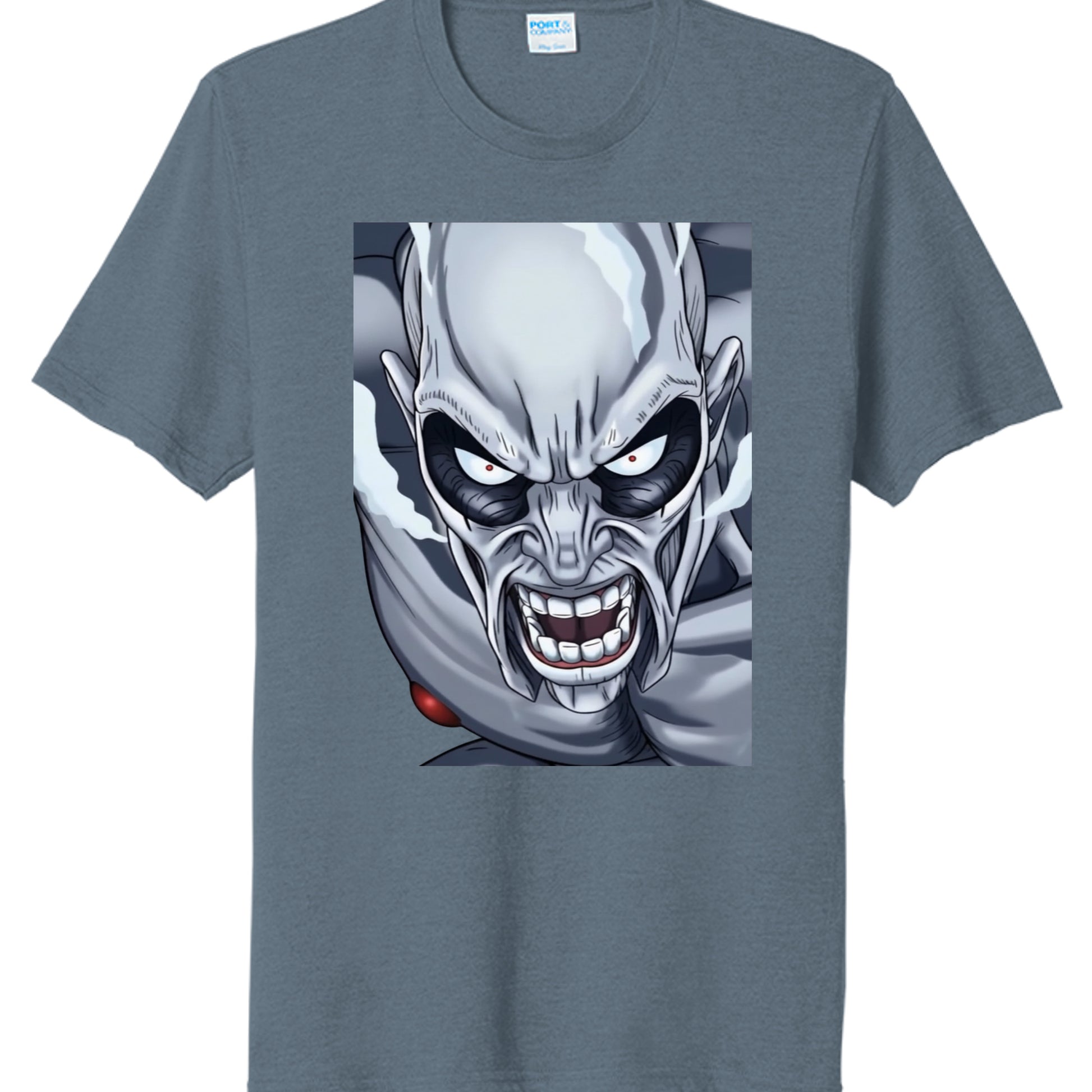 Steel Blue Heather - PC330 - FRONT