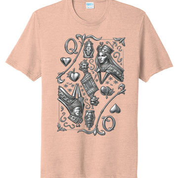 Heathered Dusty Peach