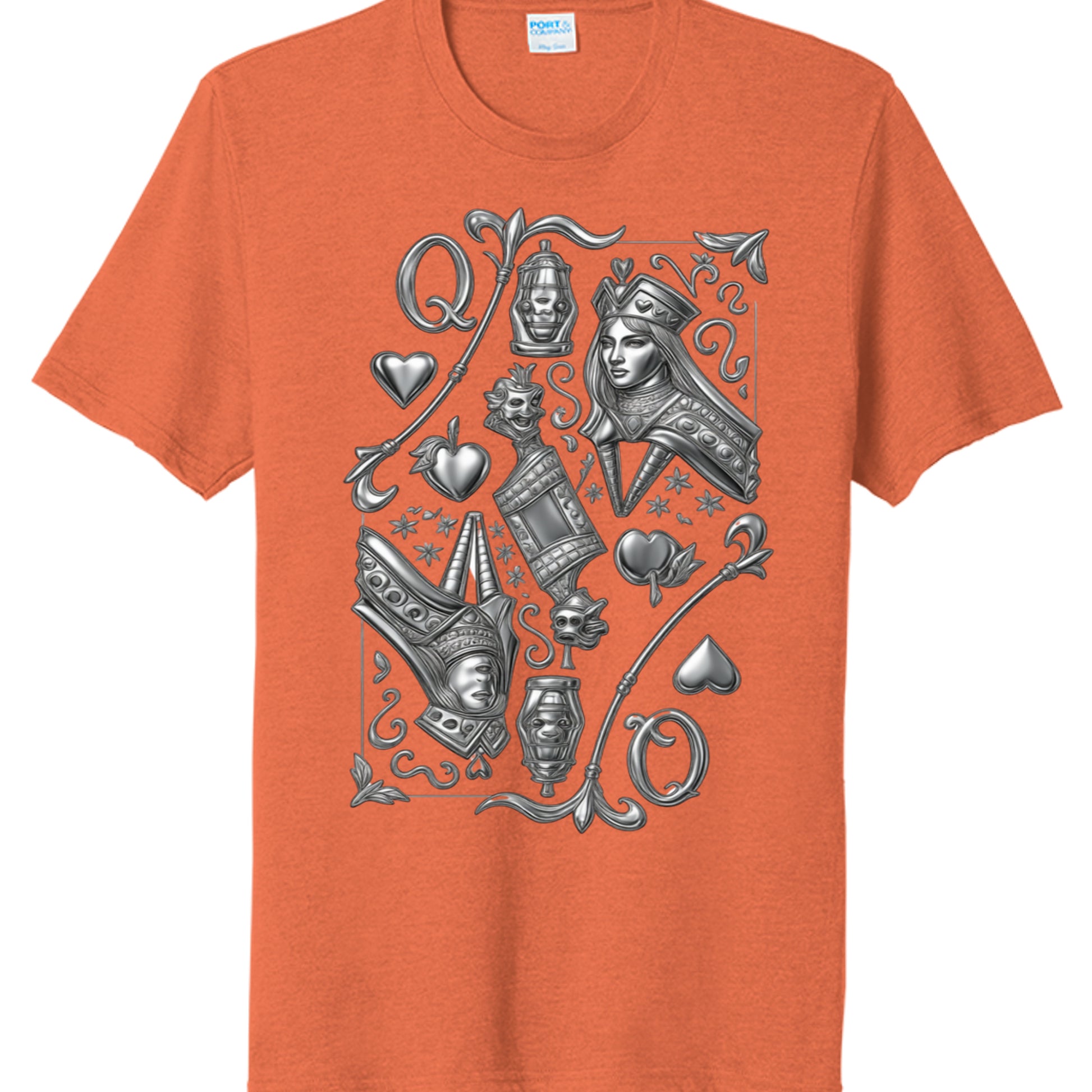 Deep Orange Heather - PC330 - FRONT