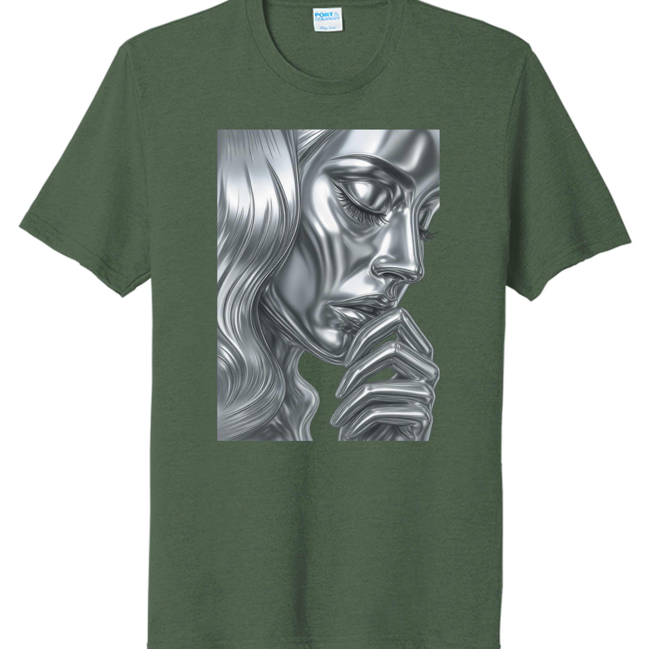 Forest Green Heather - PC330 - FRONT