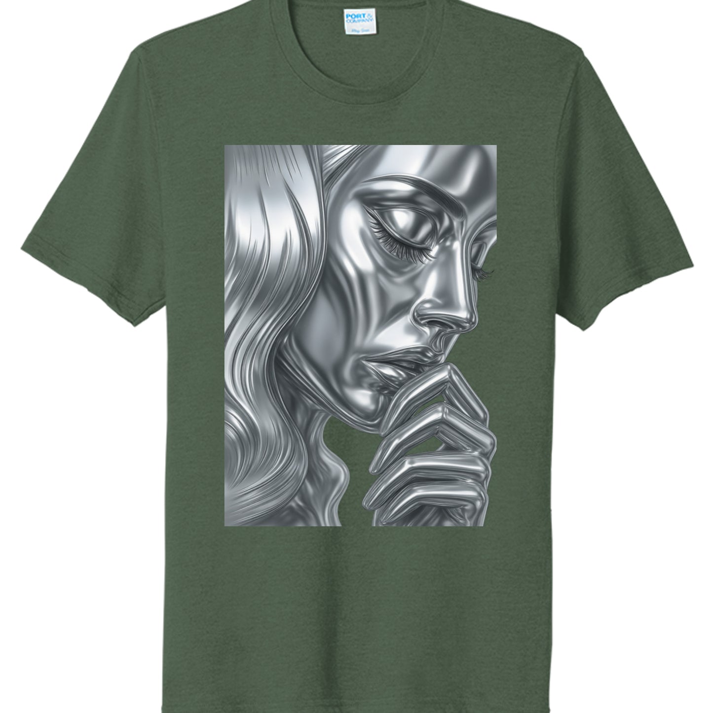 Forest Green Heather - PC330 - FRONT