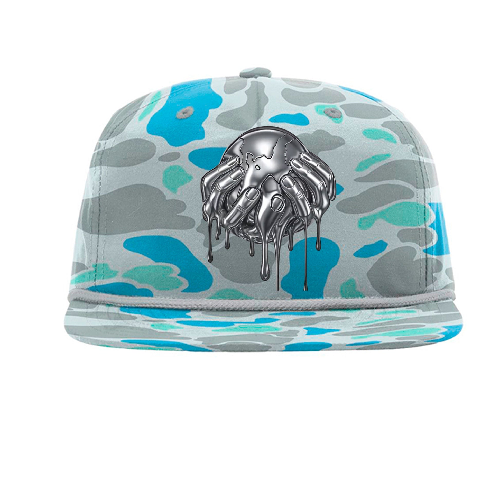 Saltwater Duck Camo/ Charcoal - 256P - FRONT