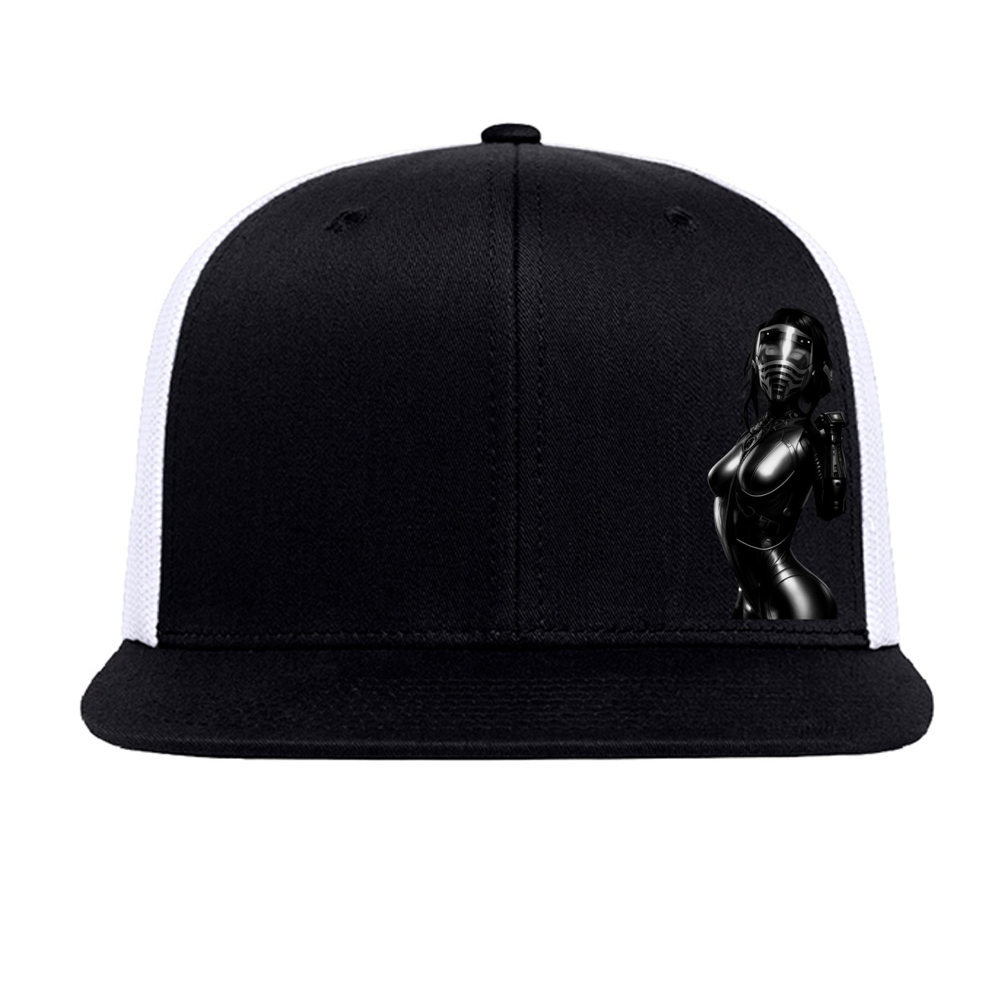 Black/ White - 6609 - FRONT