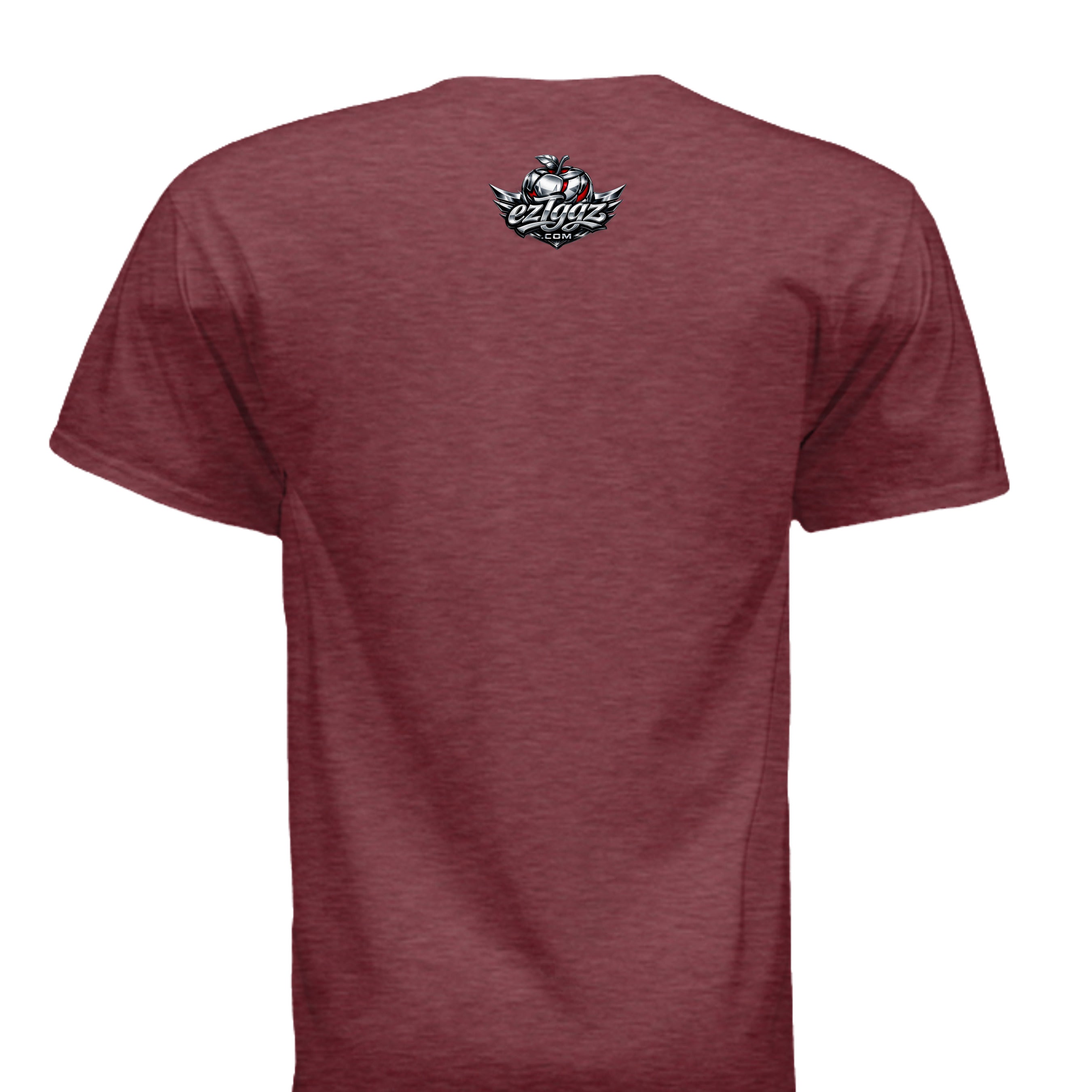 MAROON TRIBLEND - 3415C - BACK