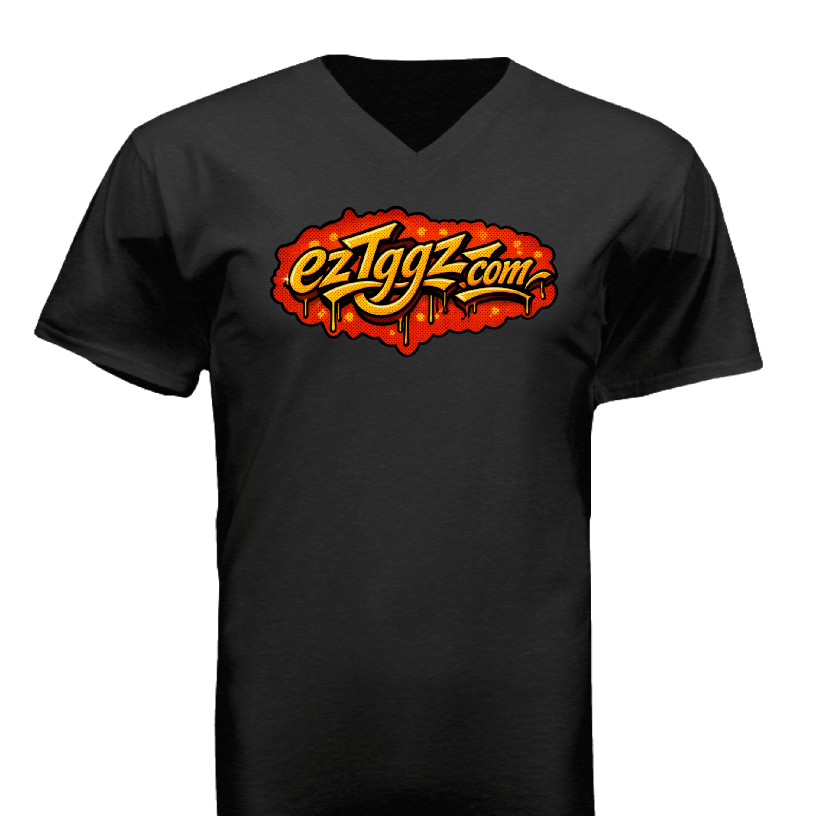 Black Heather Triblend - 3415C - FRONT
