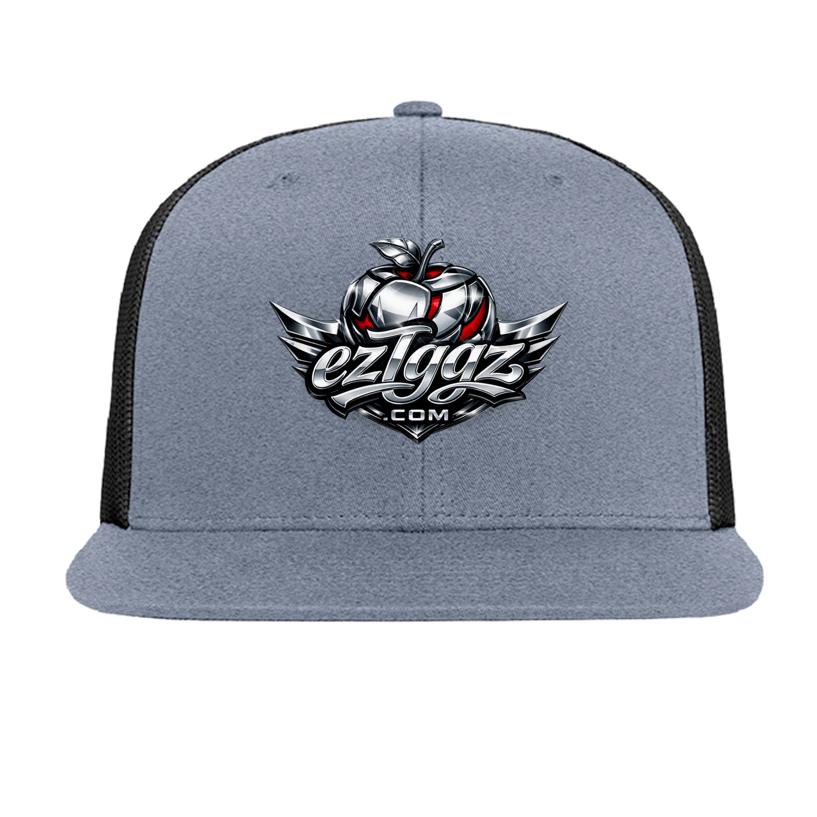Heather Grey/ Black - 6609 - FRONT