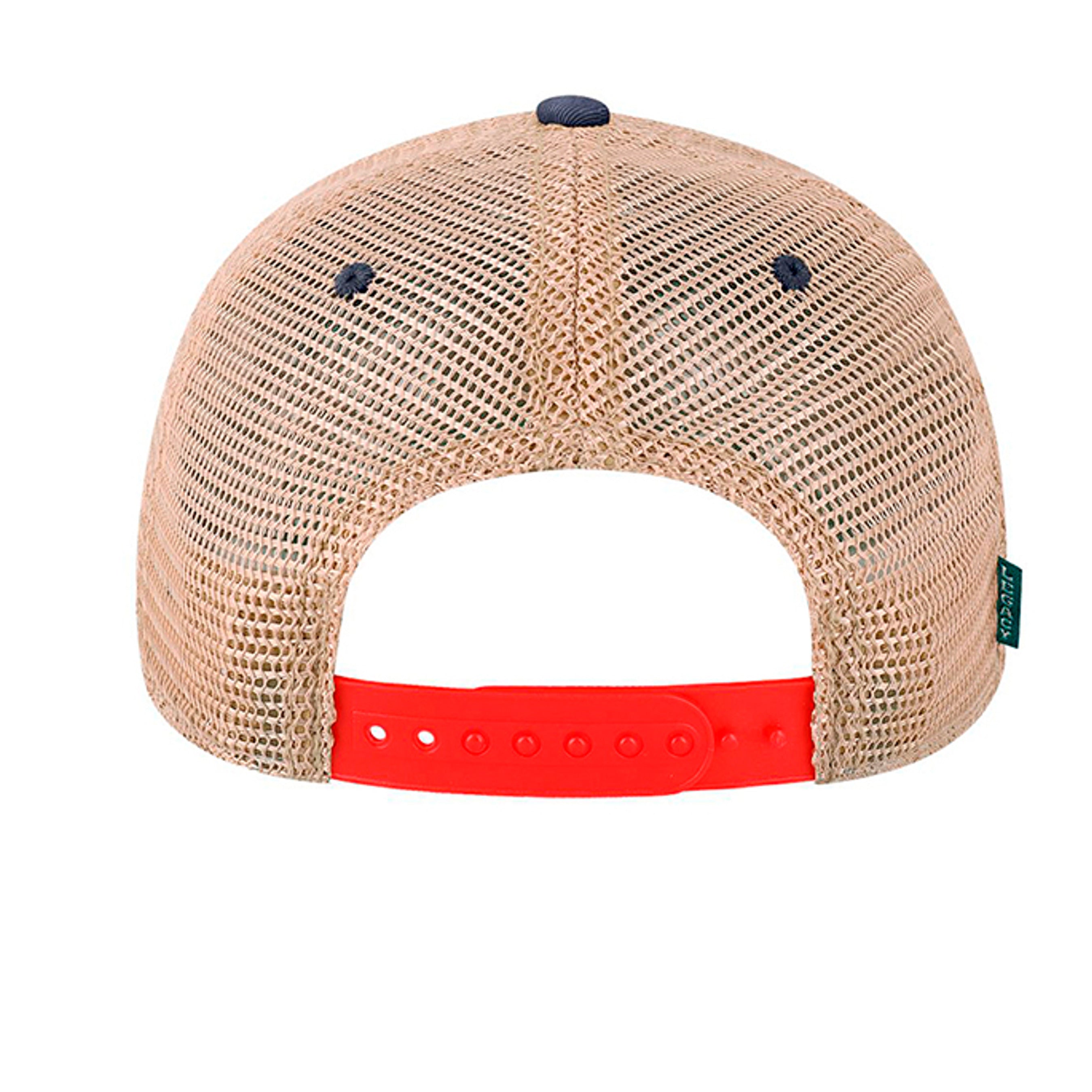 Scarlet Red/ Navy/ Khaki - OFA - BACK