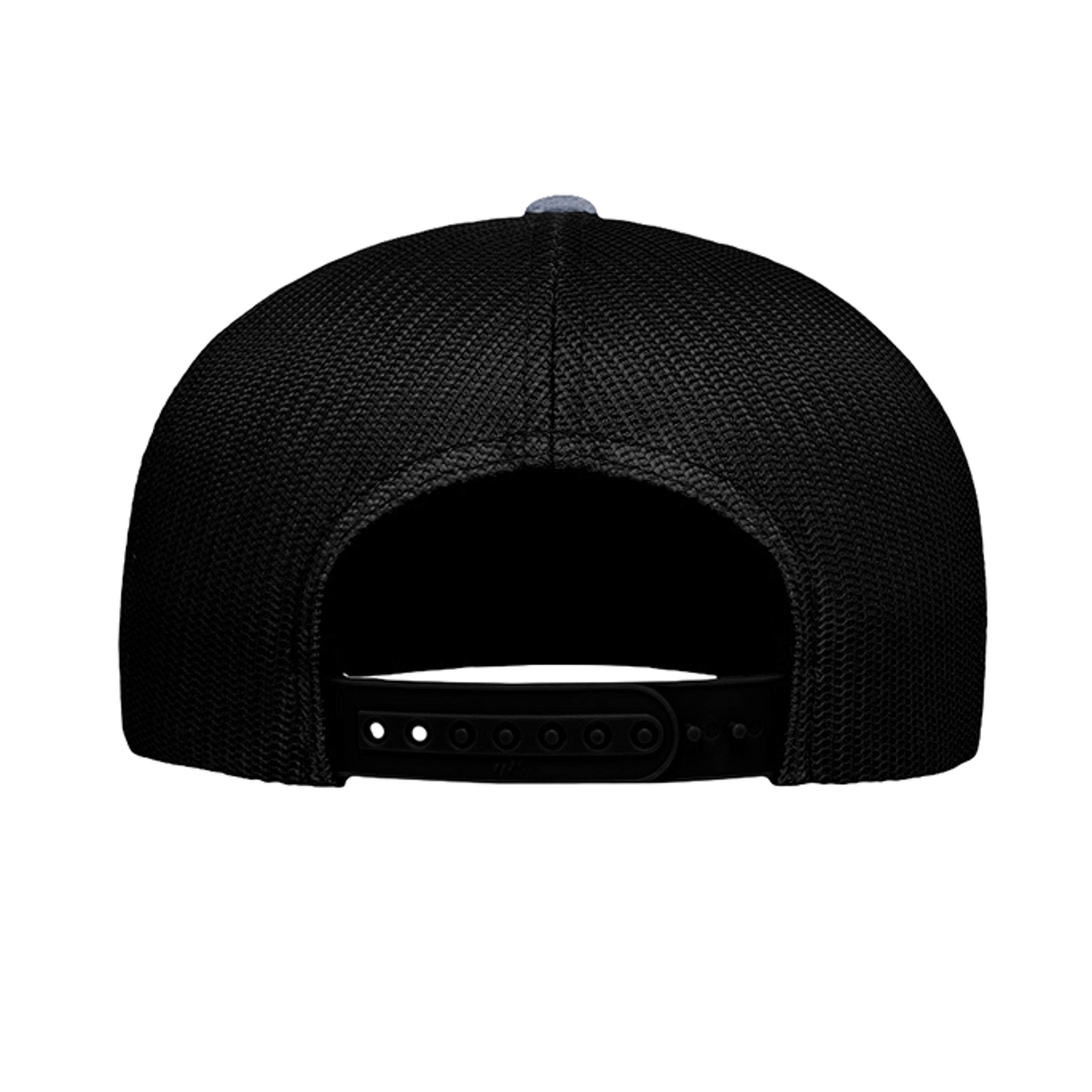 Heather Grey/ Black - 6609 - BACK