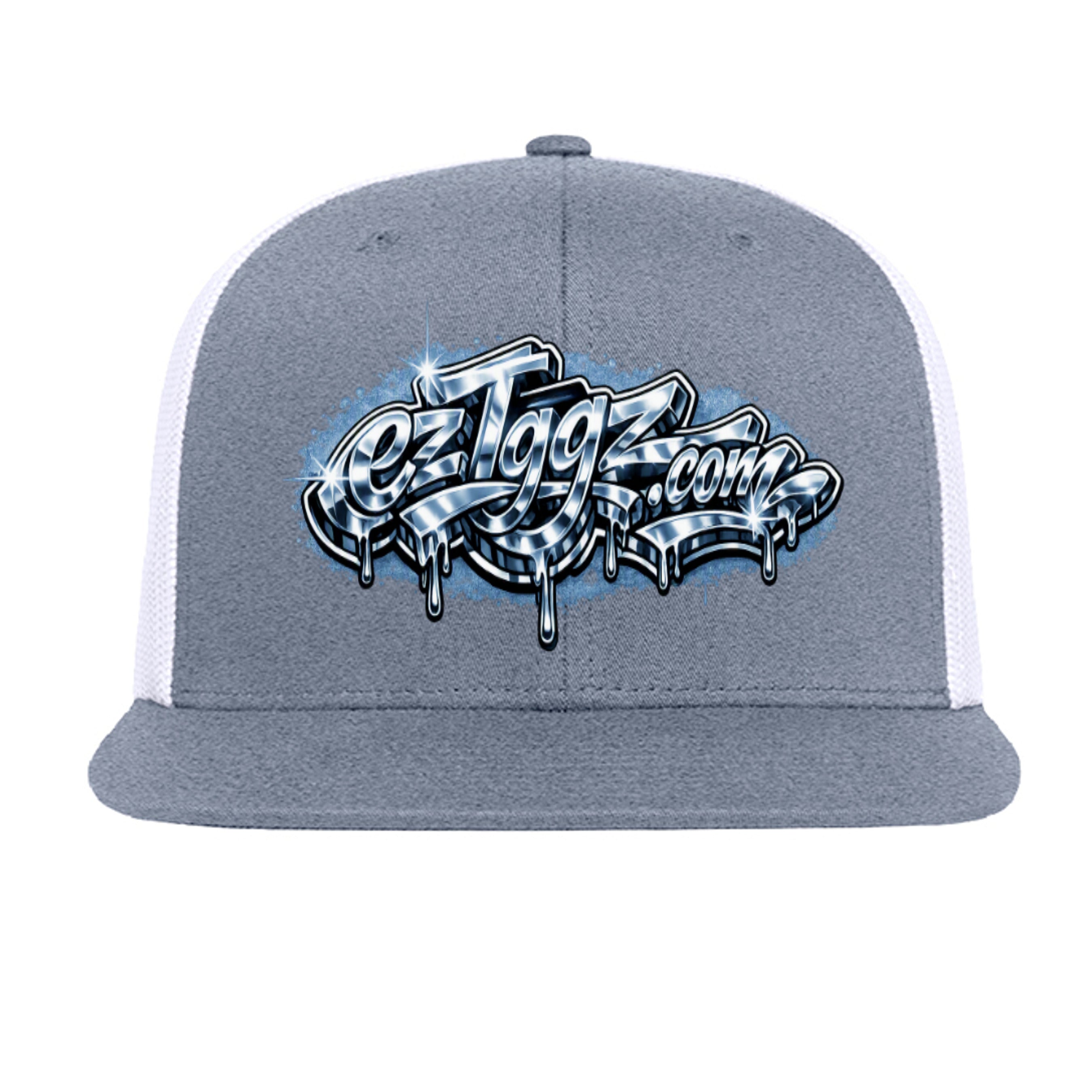 Heather Grey/ White - 6609 - FRONT