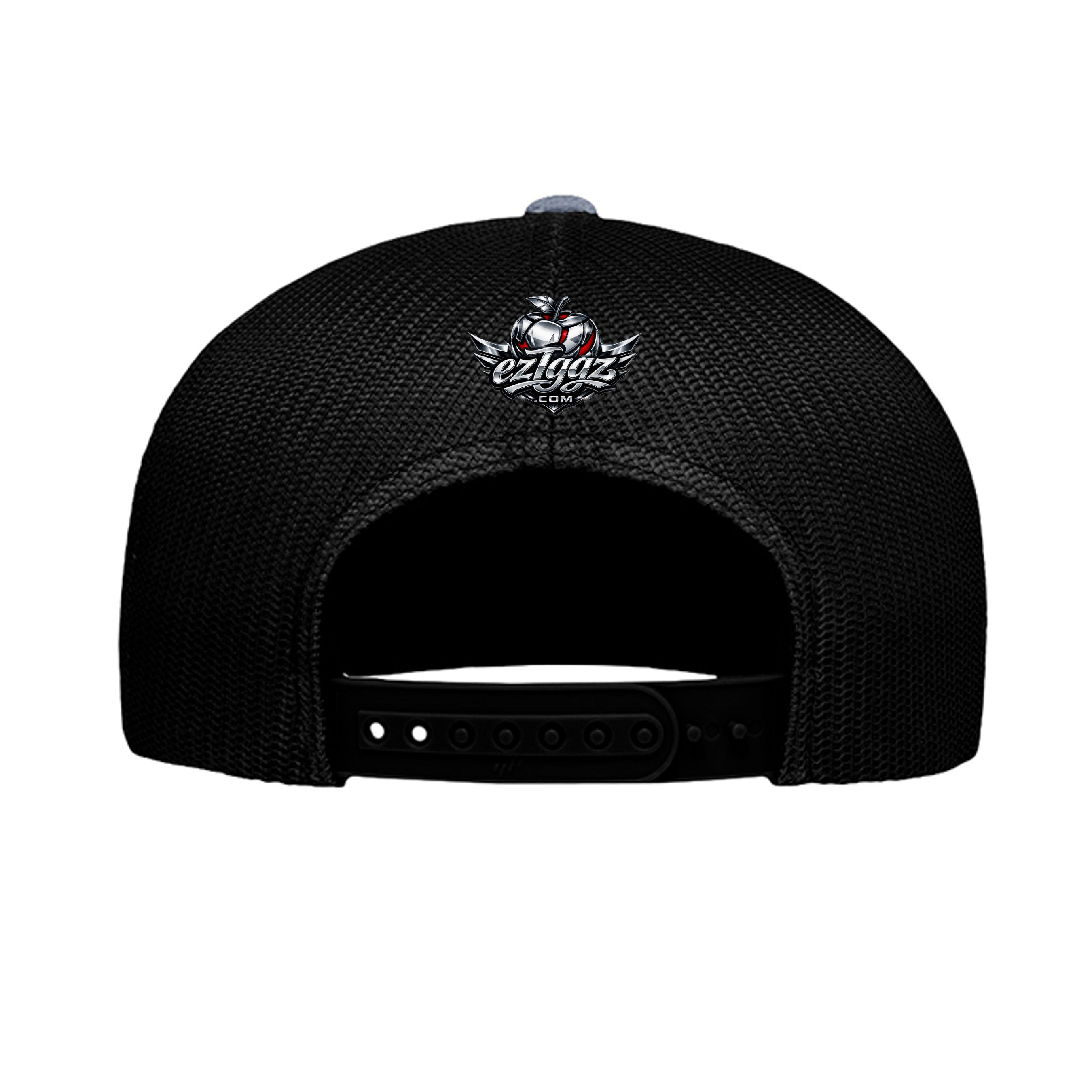 Heather Grey/ Black - 6609 - BACK