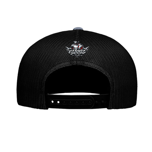 Heather Grey/ Black - 6609 - BACK