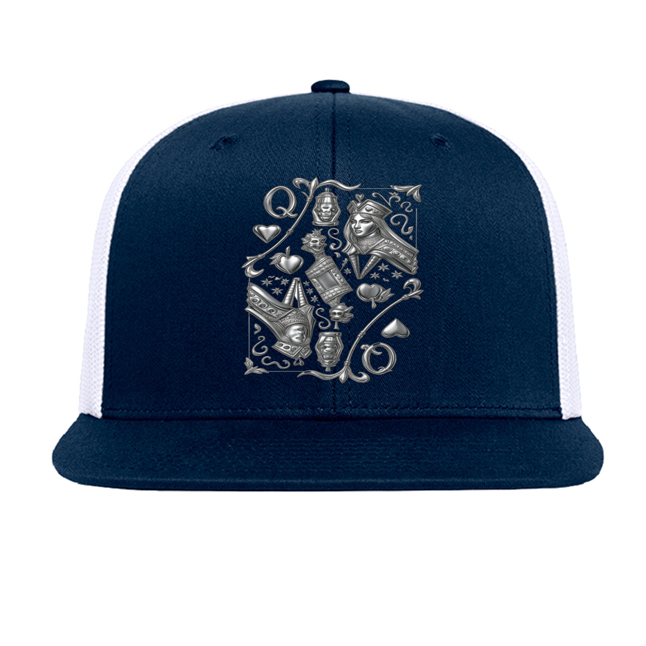 Navy/ White - 6609 - FRONT