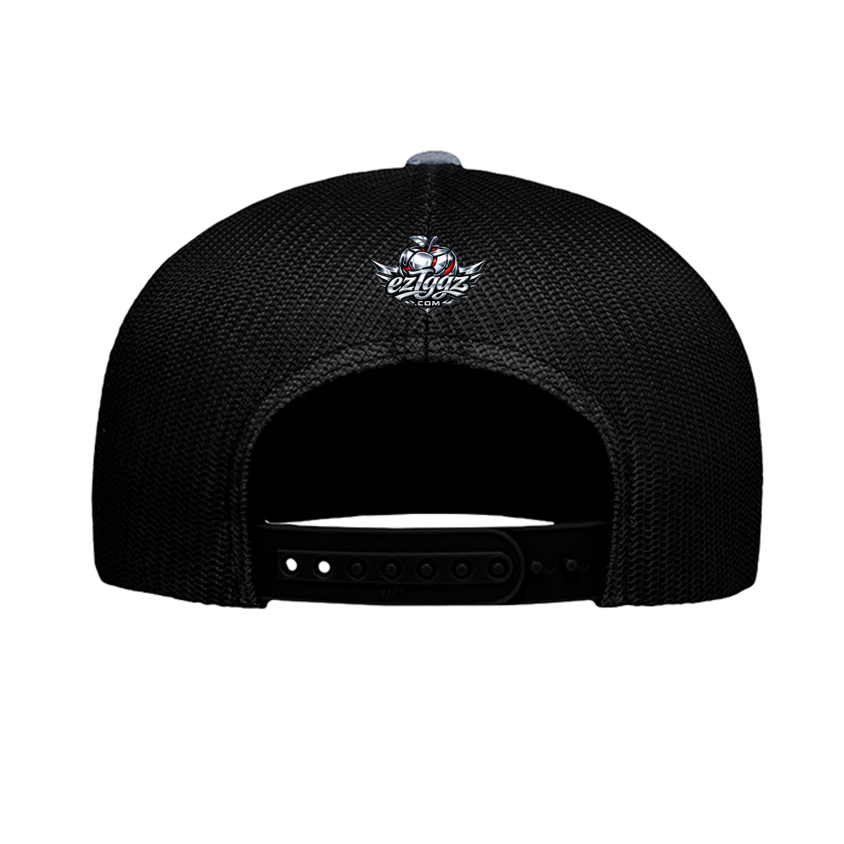 Heather Grey/ Black - 6609 - BACK