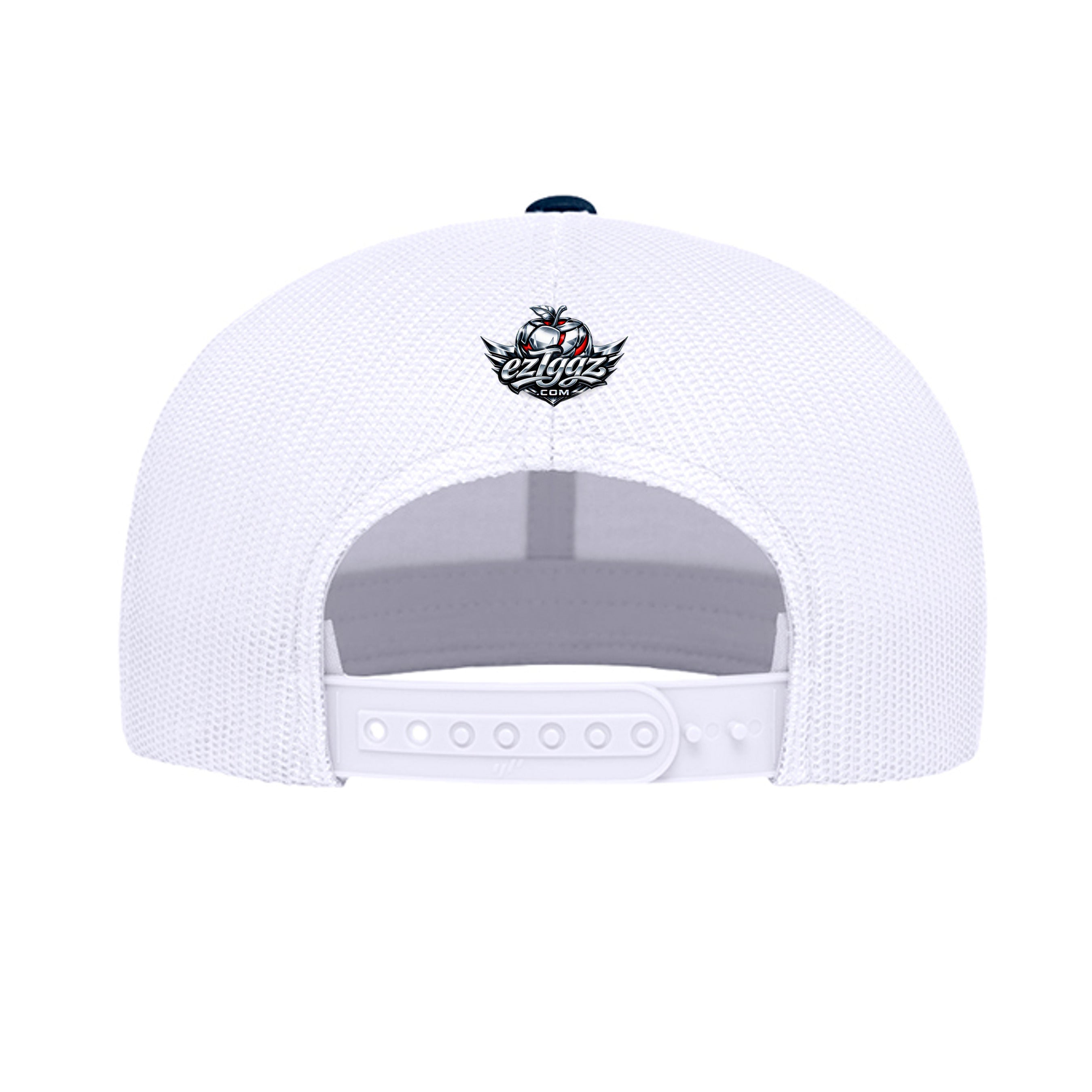 Navy/ White - 6609 - BACK