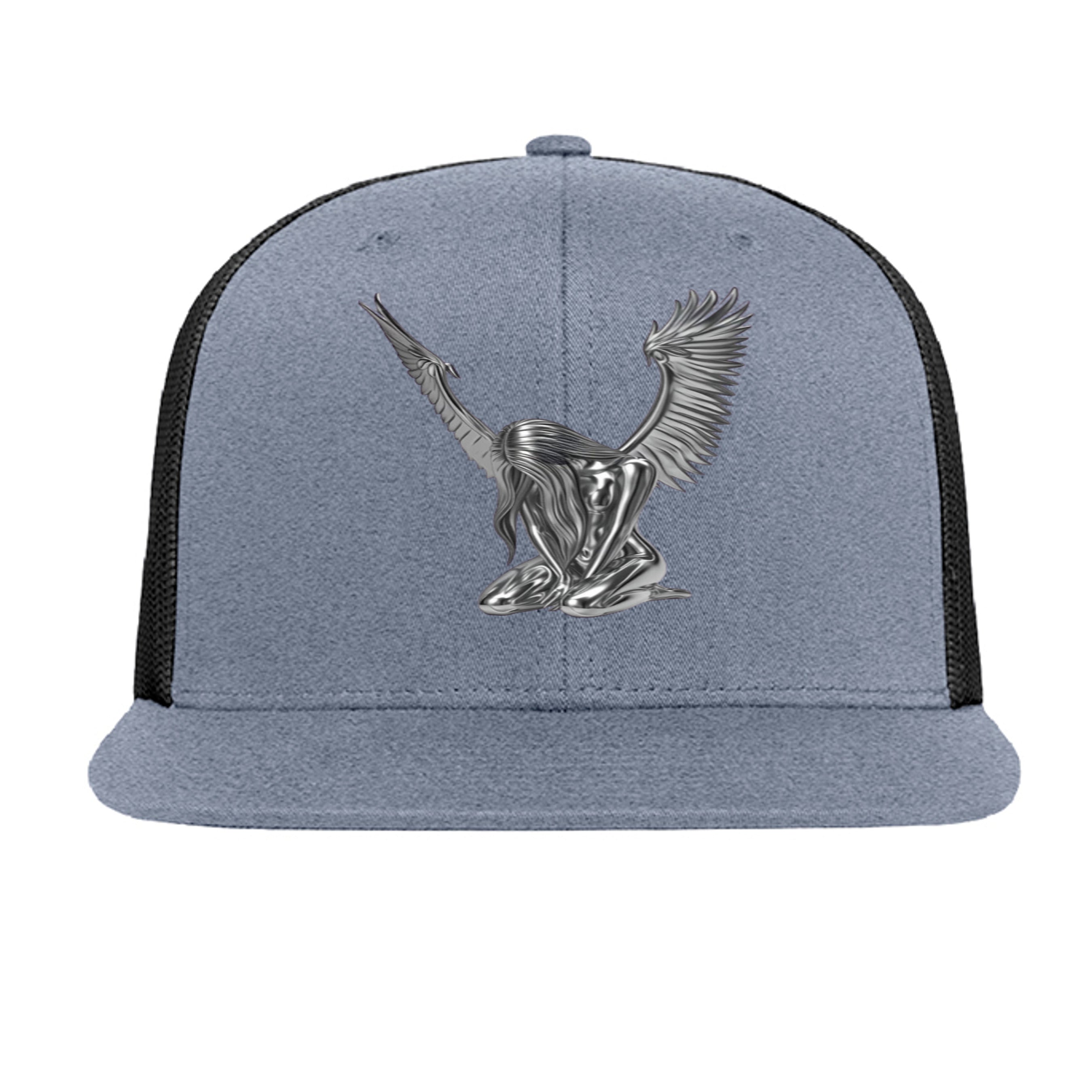 Heather Grey/ Black - 6609 - FRONT