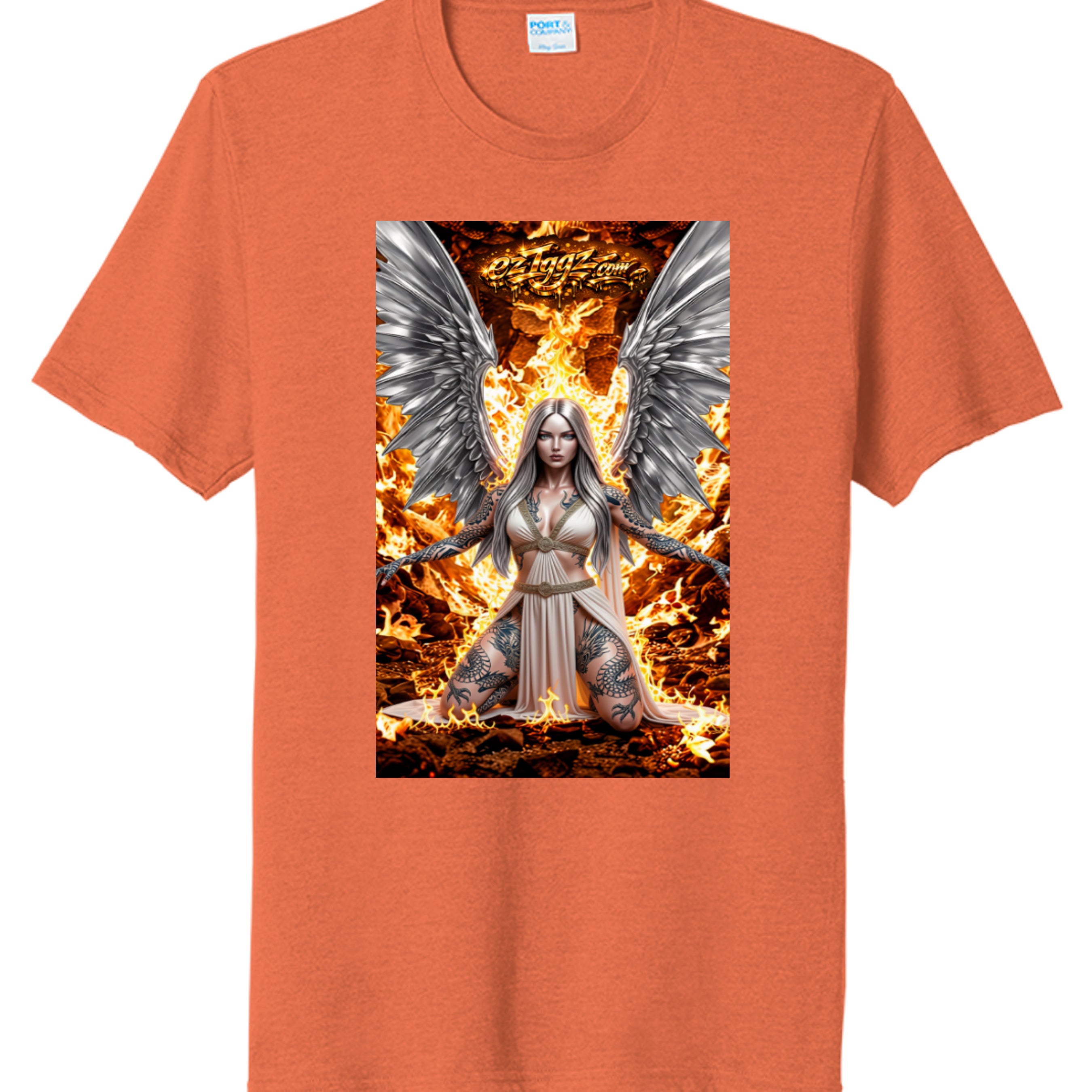 Deep Orange Heather - PC330 - FRONT