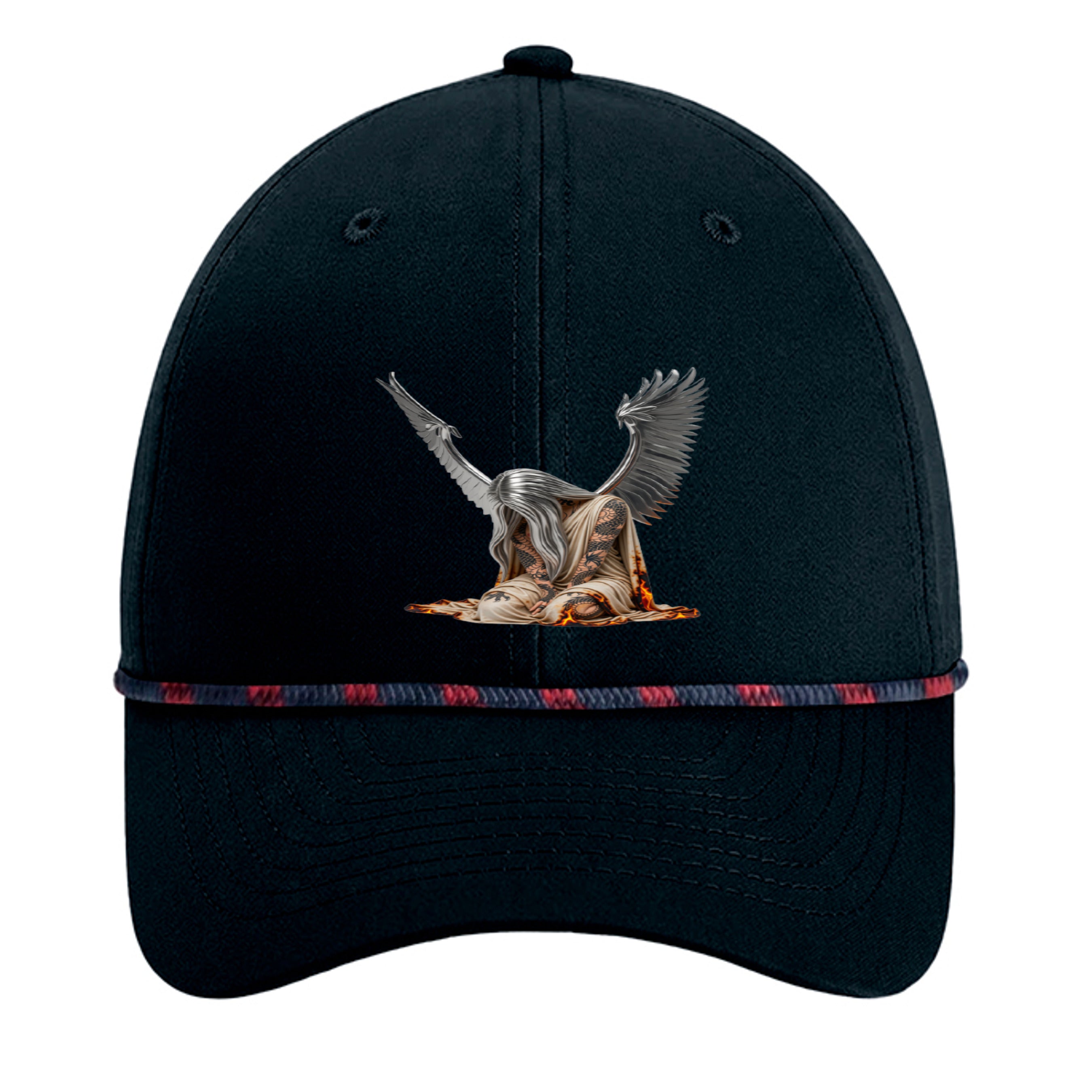 Navy/ Navy/ Red - 7054 - FRONT