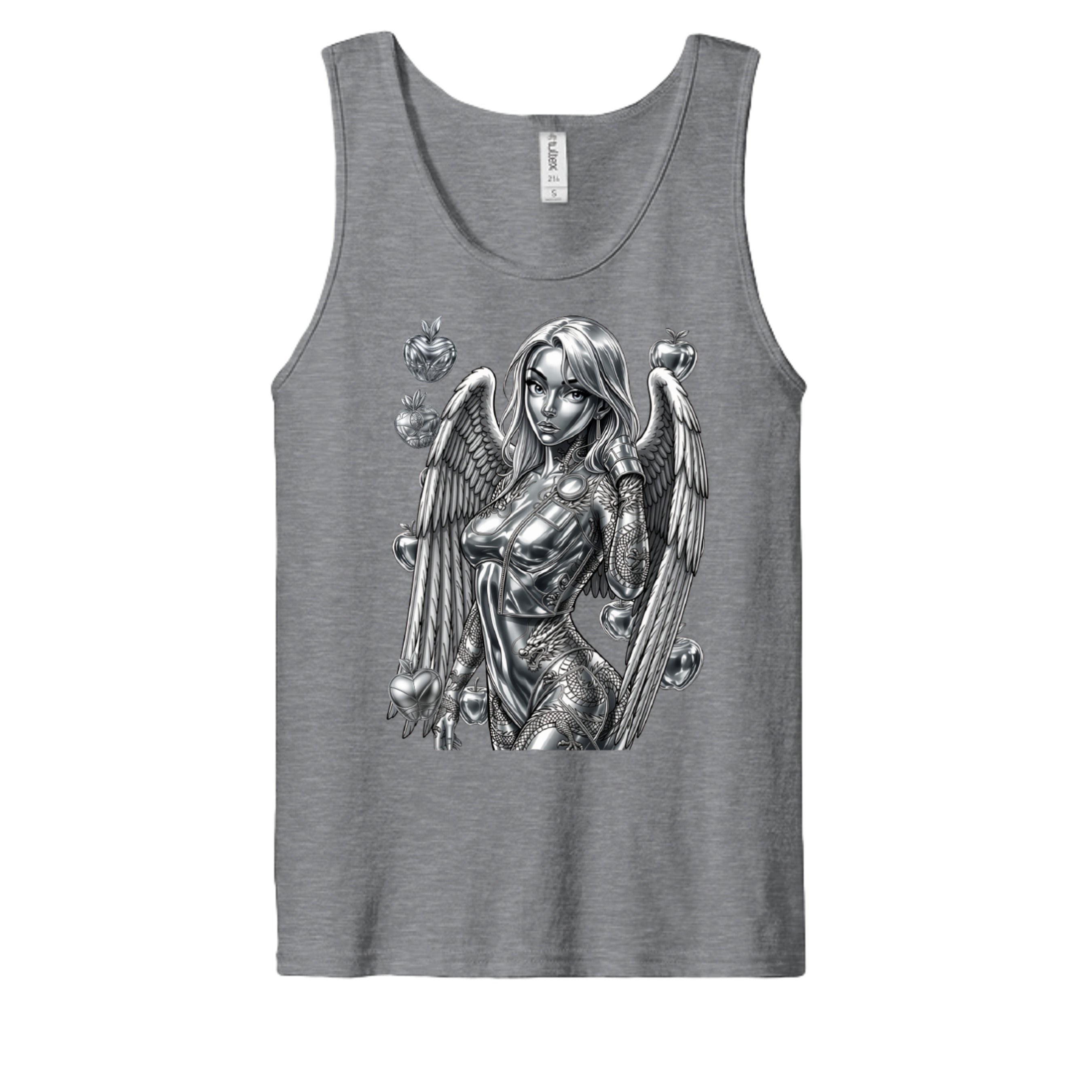 Heather Grey - S105 - FRONT