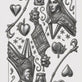 AB Playing Card QOH Chrm Port & Company ® Tri-Blend Tee