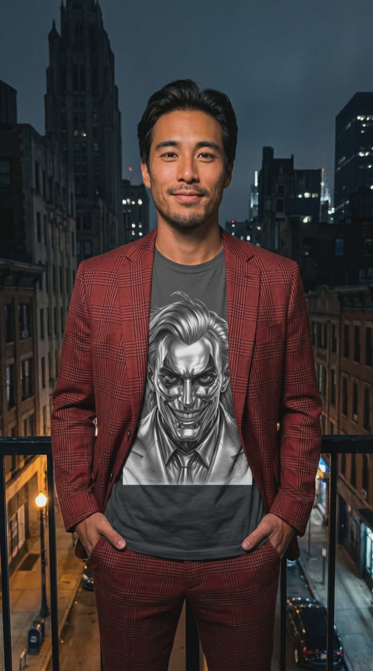 Joker Chrome Port & Company ® Tri-Blend Tee
