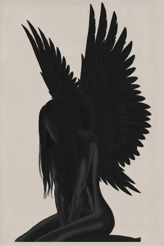 Fallen Angel Dark Shadow Unisex Triblend Short-Sleeve T-Shirt